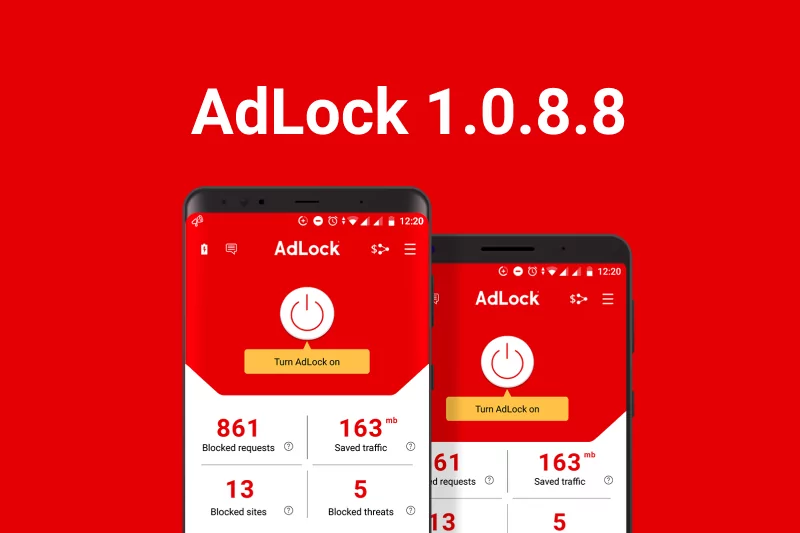 AdLock 1.0.8.8 для Android: первое обновление в 2020