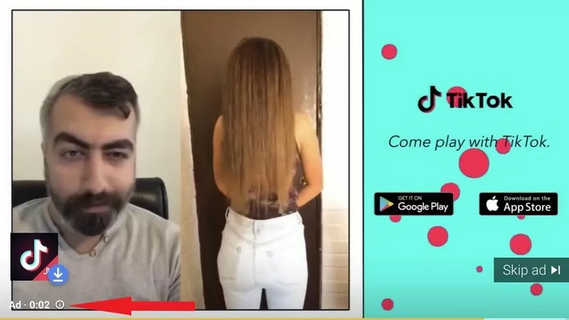 tik tok ads on youtube adlock