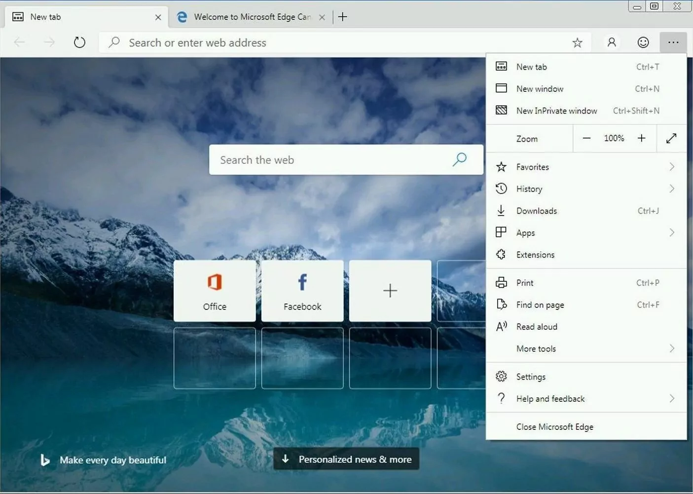 update microsoft edge browser to latest version