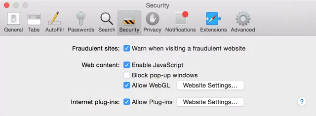 how to block redirects in safari