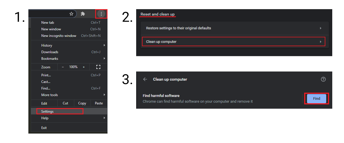 chrome malware clean up for mac