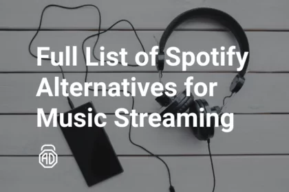 Full list of Spotify Alternatives for music streaming