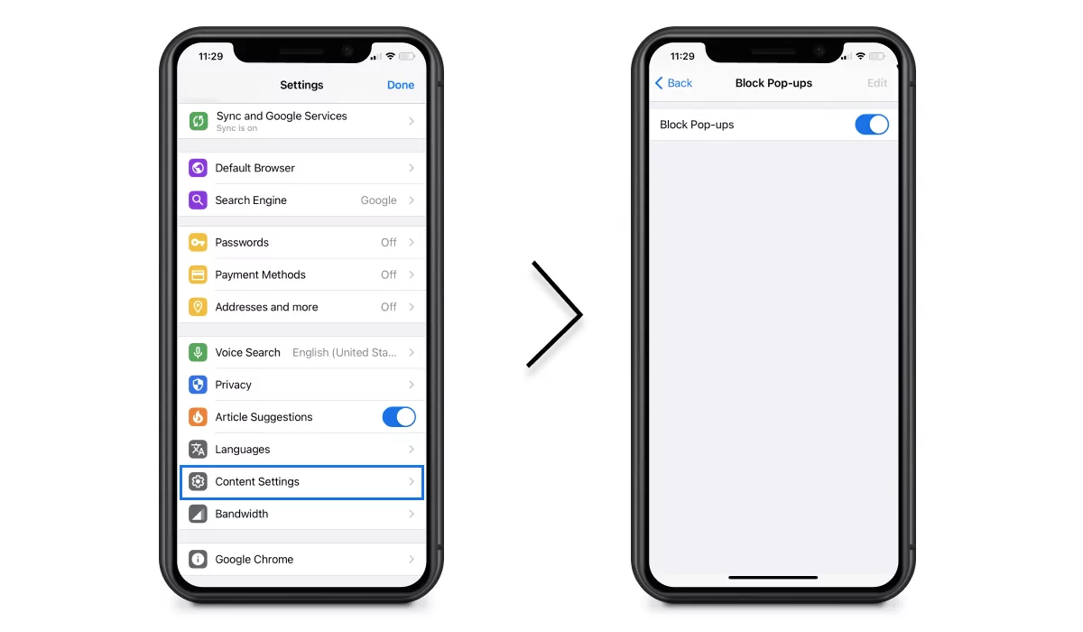 How to Block Ads in Google Chrome on IOS