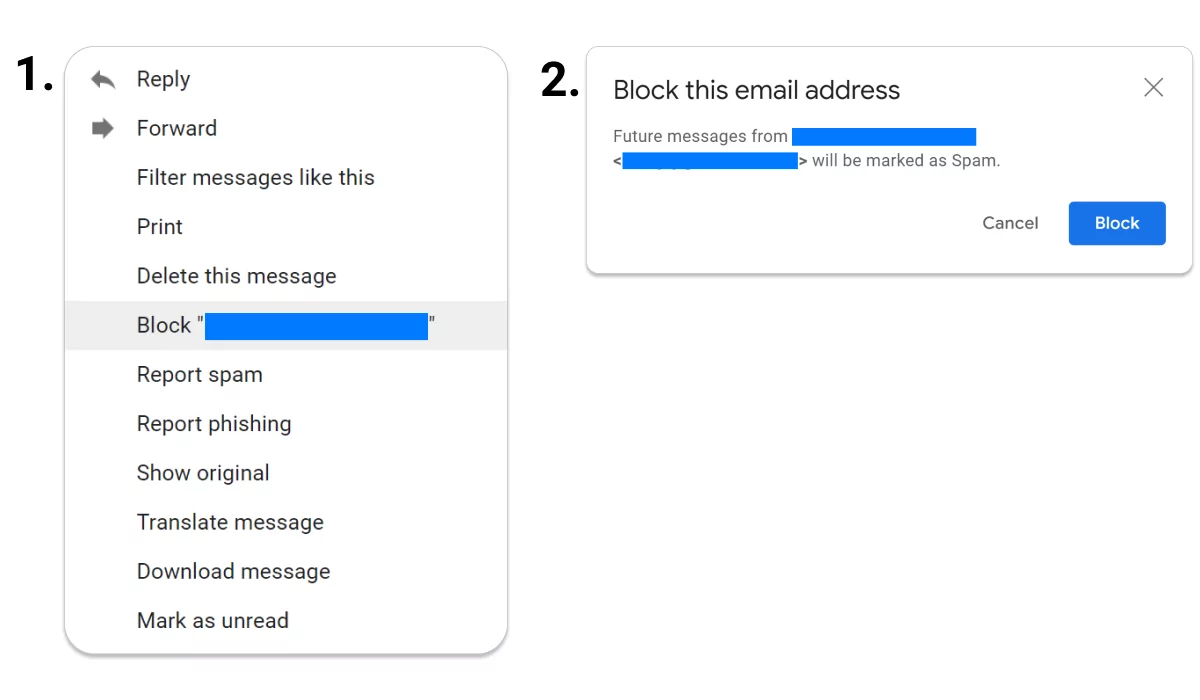 How to Block an Email Address of Spammers_