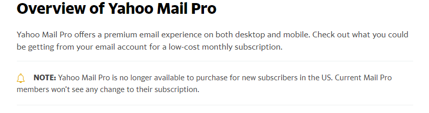  Stop Yahoo ads with Yahoo Mail Pro