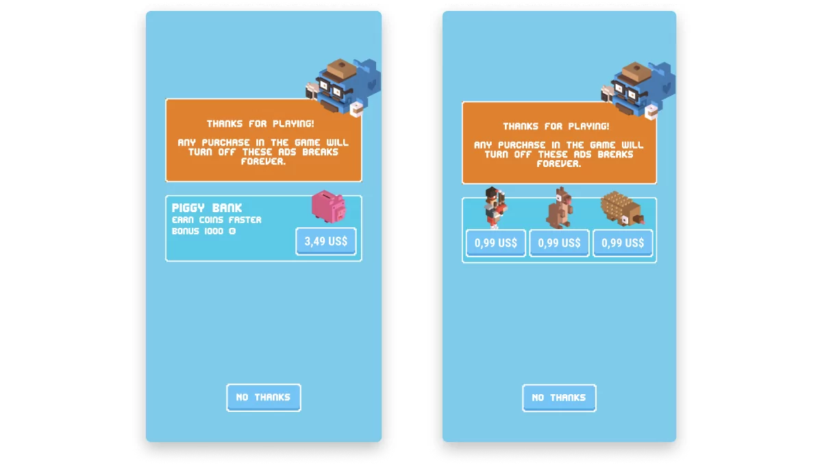 How to Remove All Ads in Crossy Road