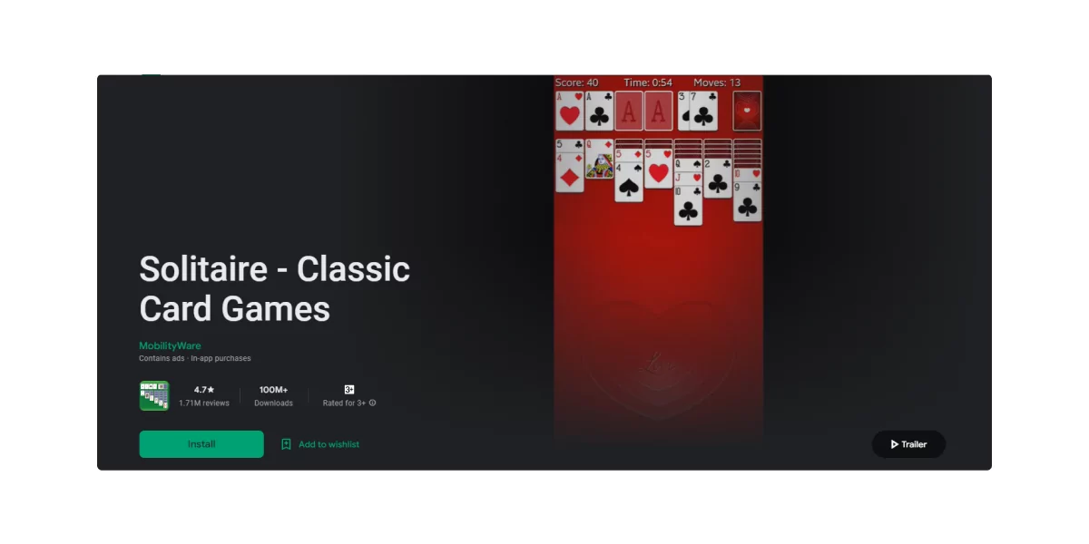 Solitaire - Classic Card Game⁎ on the App Store