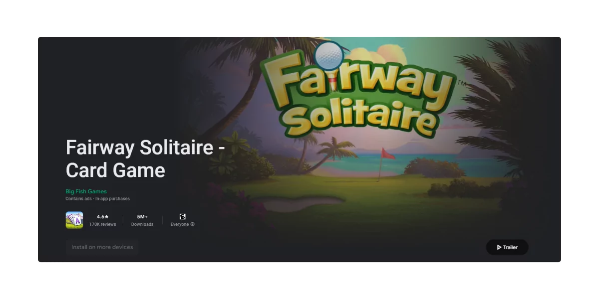 Fairway Solitaire by Big Fish Games