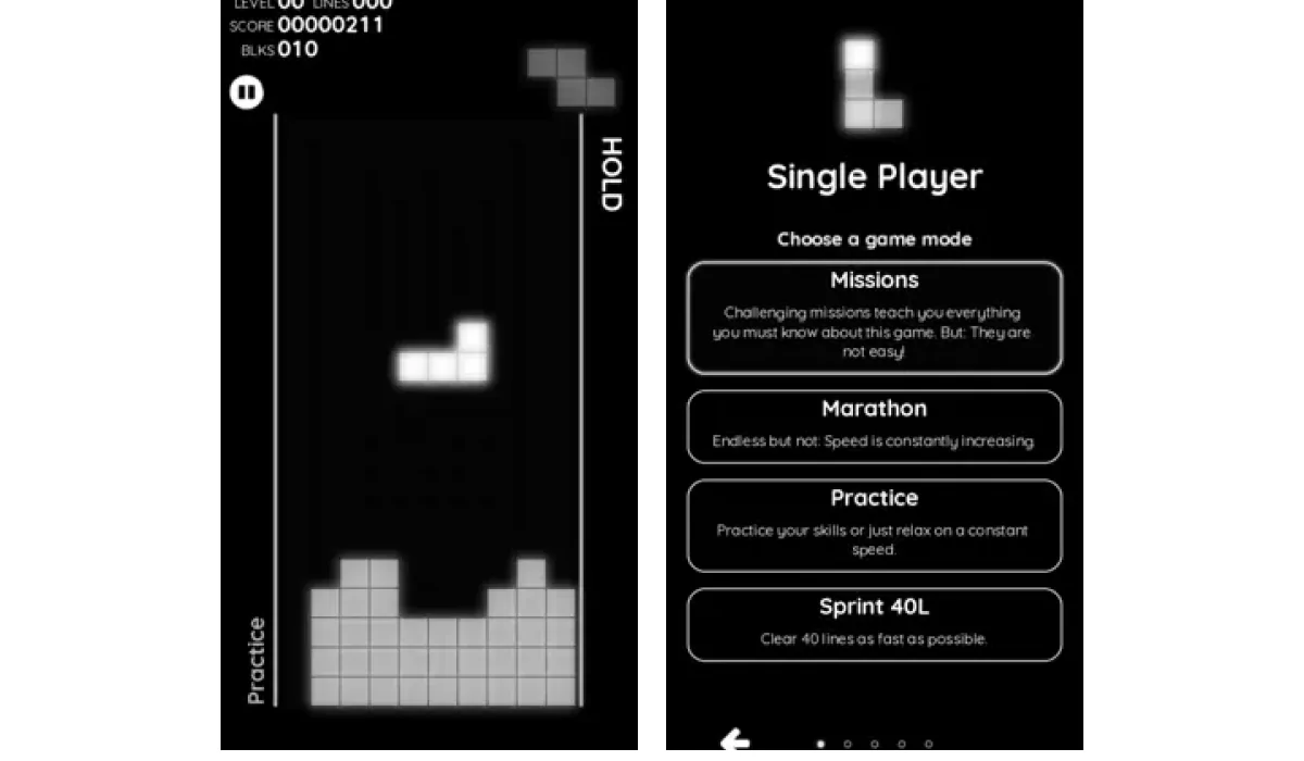 Classic Tetris: Falling blocks - Games With Source