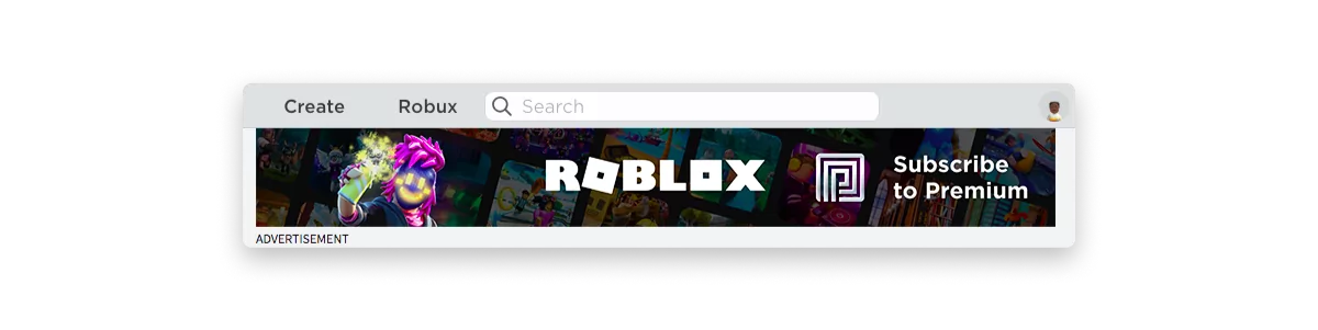 Roblox is showing ads back again. (Roblox Homepage) - Ad-Blocking - Brave  Community