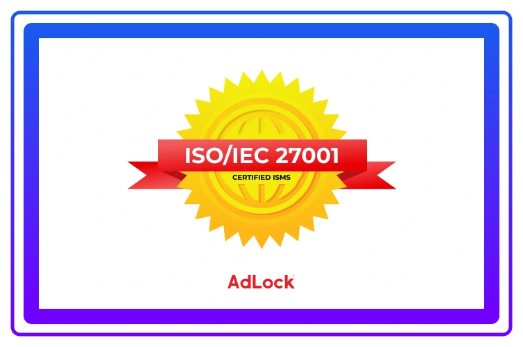 ISO/IEC 27001 certified